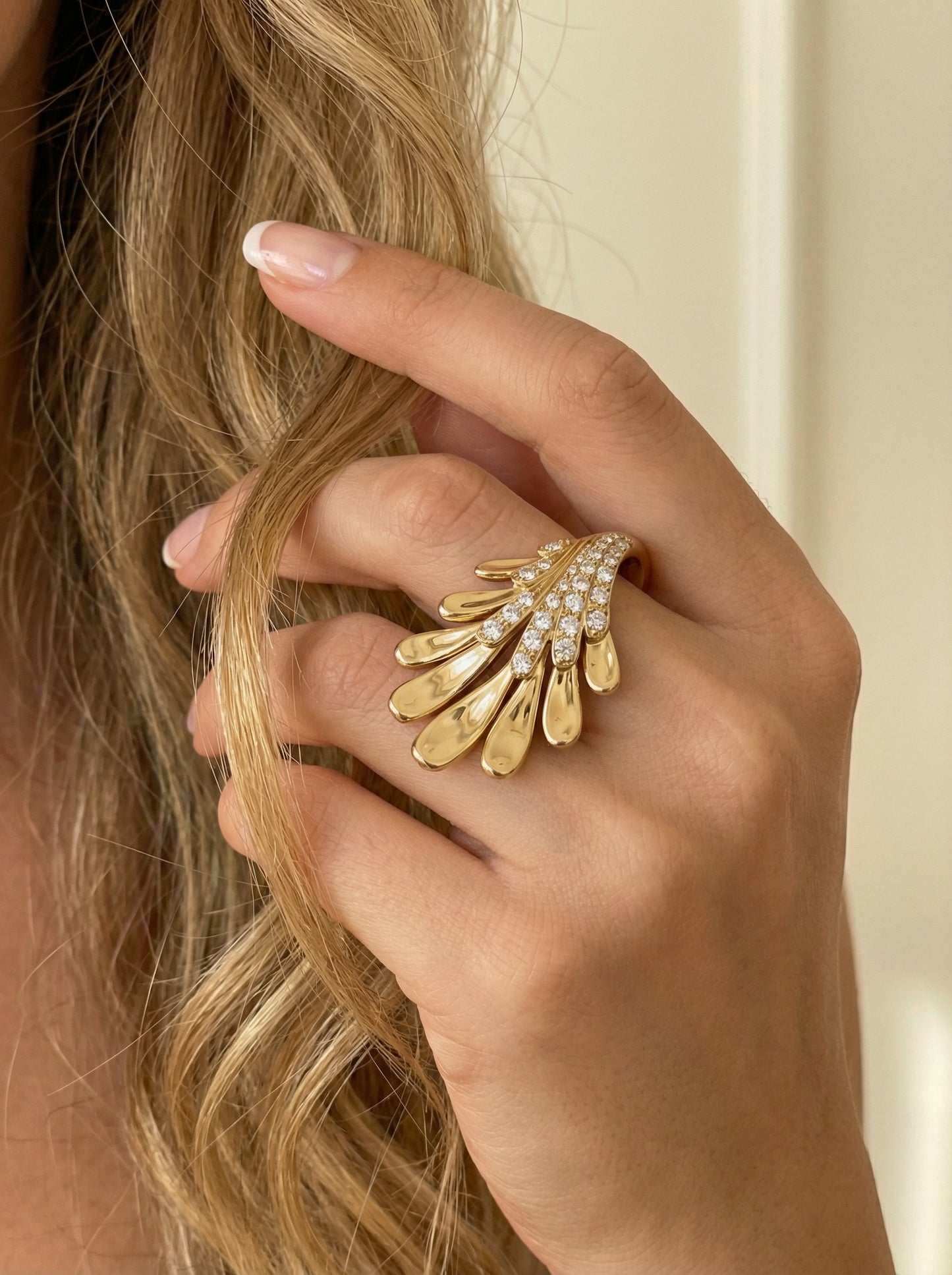 Florin Statement Floral Ring