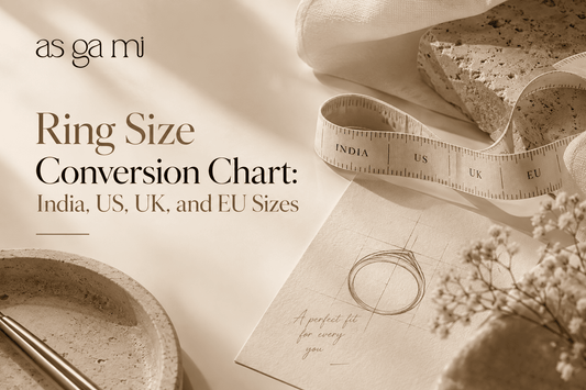 Ring Size Conversion Chart: India, US, UK and EU Sizes