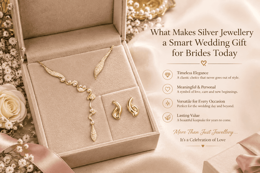 What Makes Silver Jewellery a Smart Wedding Gift for Brides Today