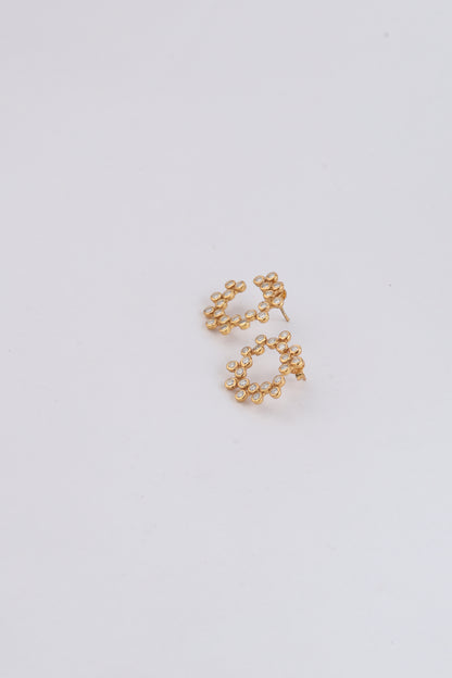 Golden Bloom Stud