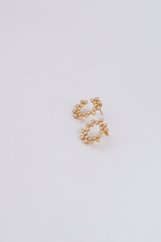 Golden Bloom Stud