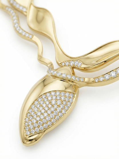 Lumora Freeform Necklace