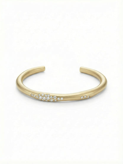 Woodoo Statement Solid Bangle