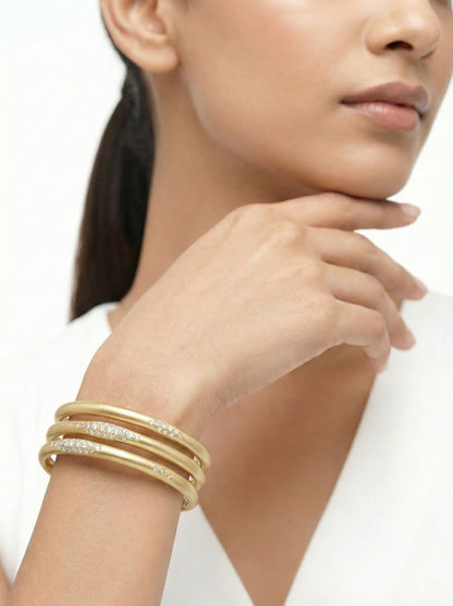 Woodoo Statement Solid Bangle