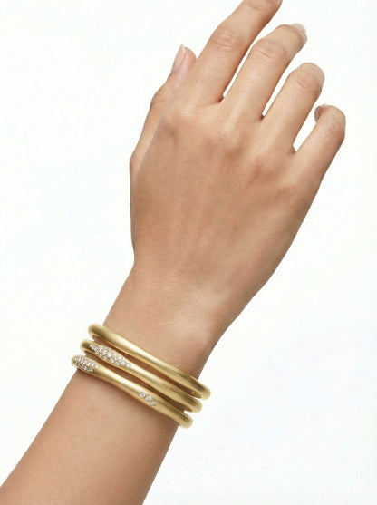 Woodoo Statement Solid Bangle
