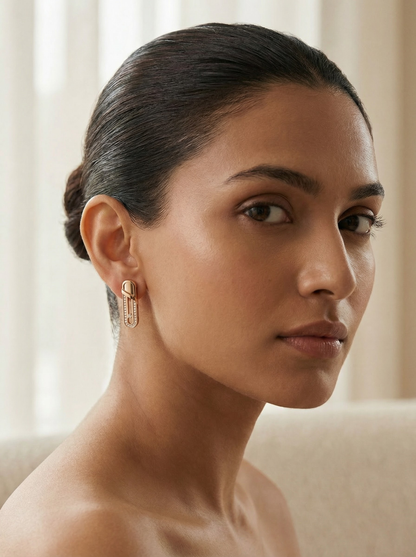 Pinion Drop Earring