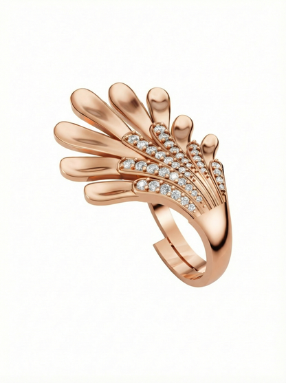 Florin Statement Floral Ring