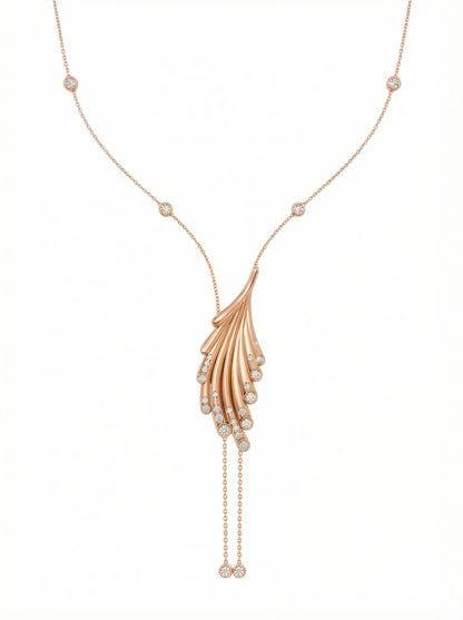 Elora Lightweight Contemporary Necklace