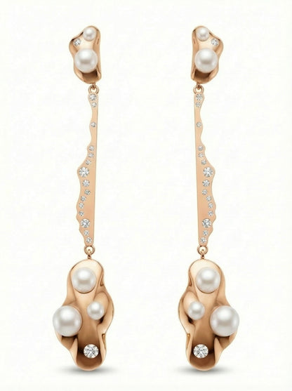 Pearlplexed Luxury Pearl Statement Earring