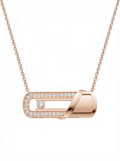 Latche Pin Pendant Chain