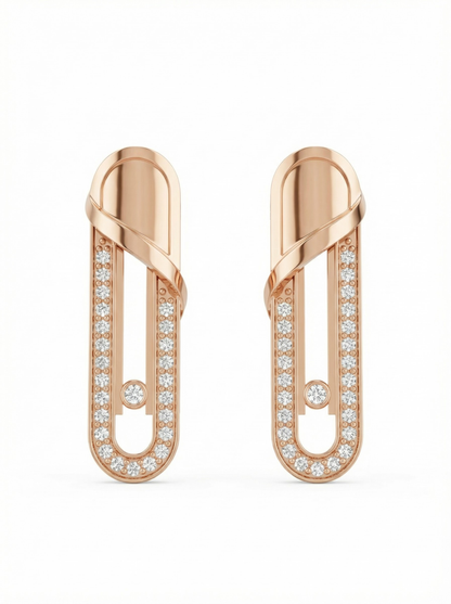 Pinion Drop Earring
