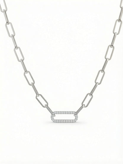 Linksy Diamond studded Chain Necklace