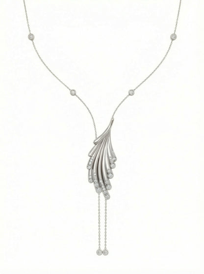 Elora Lightweight Contemporary Necklace