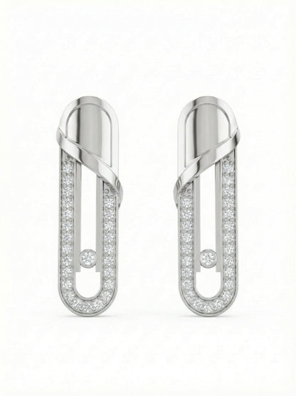 Pinion Drop Earring