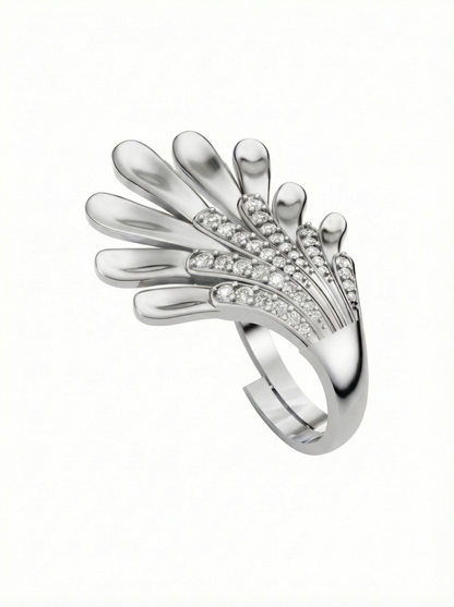 Florin Statement Floral Ring