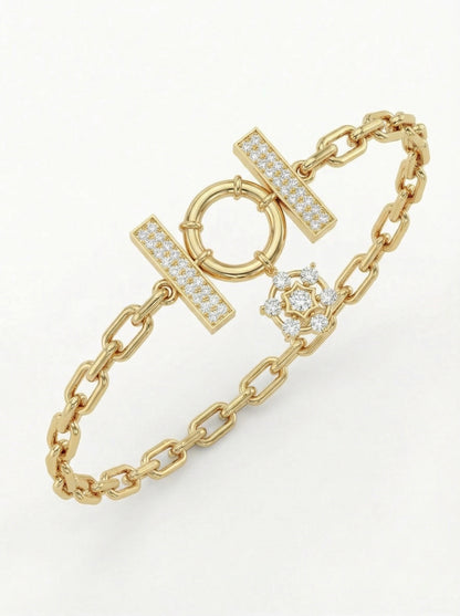 Wristmas Studded Chain Bracelet