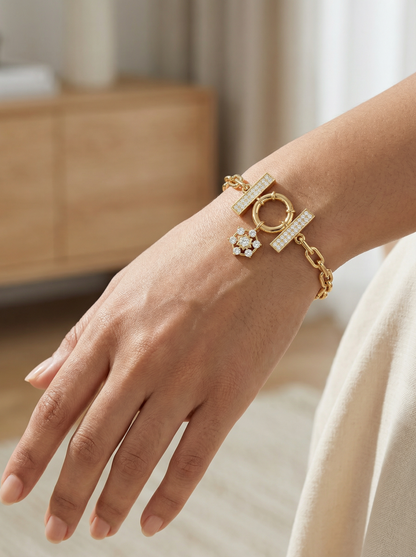 Wristmas Studded Chain Bracelet