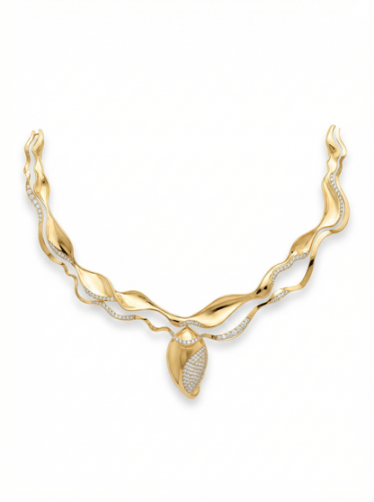 Lumora Freeform Necklace