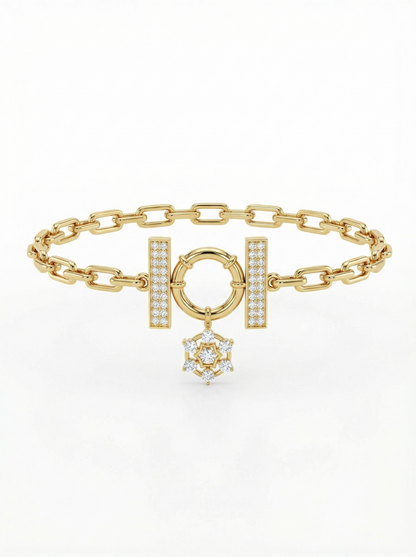 Wristmas Studded Chain Bracelet