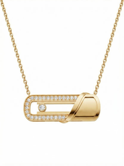 Latche Pin Pendant Chain