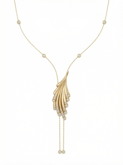 Elora Lightweight Contemporary Necklace