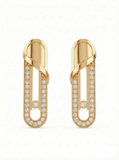 Pinion Drop Earring