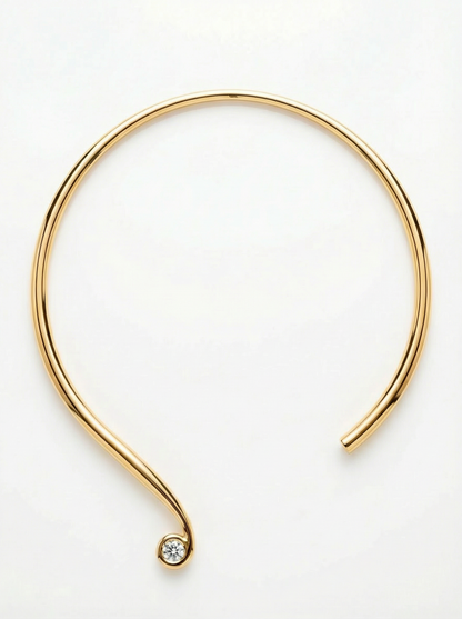 Pulse Contemporary Sterling Silver Necklace