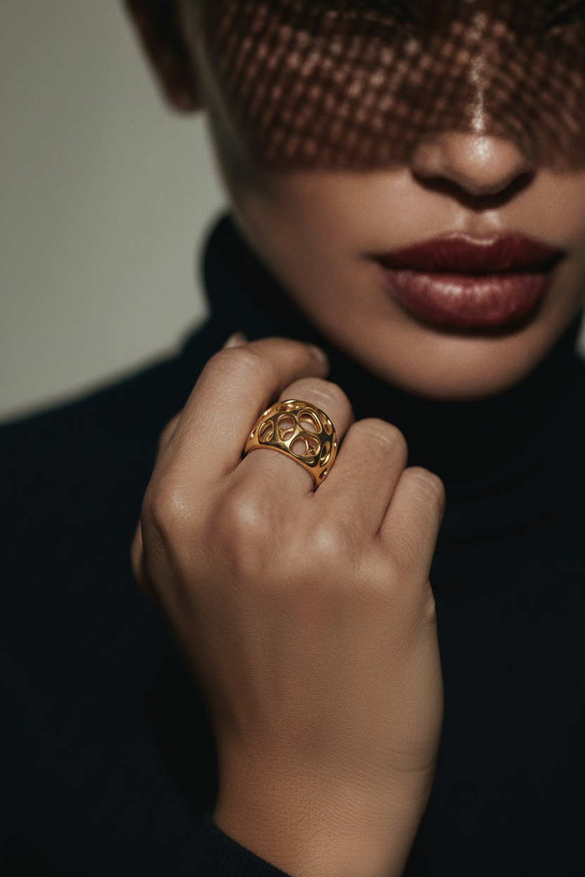 Hollowish Minimalist Hollow Band, portrait collection crop